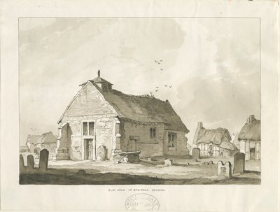 Bednall Church by Thomas Peploe Wood