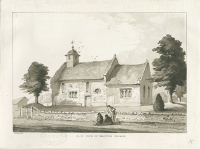 Blurton Church by Thomas Peploe Wood