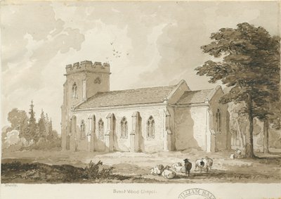 Burntwood - Christ Church by Thomas Peploe Wood
