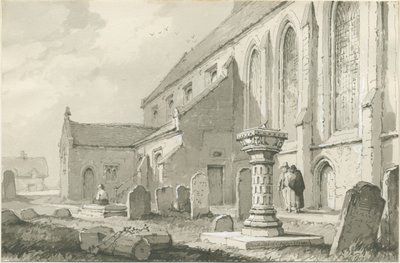 Colwich Church by Thomas Peploe Wood