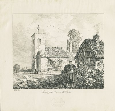 Edingale Church by Thomas Peploe Wood