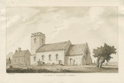 Ellenhall Church by Thomas Peploe Wood