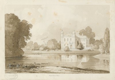 Hatherton Hall by Thomas Peploe Wood