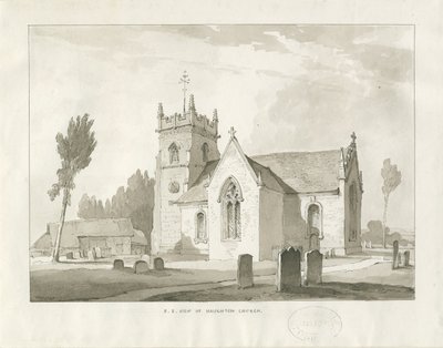 Haughton Church by Thomas Peploe Wood