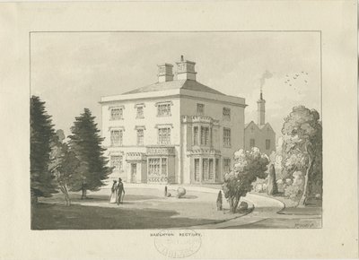 Haughton Rectory by Thomas Peploe Wood