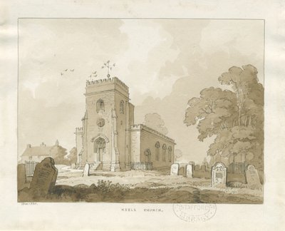 Keele Church by Thomas Peploe Wood