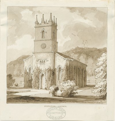 Kidsgrove Church by Thomas Peploe Wood