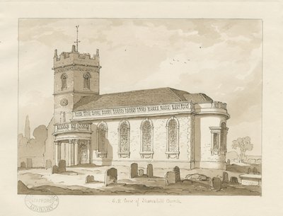 Shareshill Church by Thomas Peploe Wood