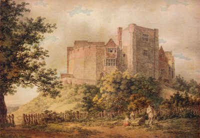 Tamworth Castle by Thomas Richard Underwood