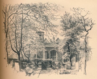 The Royal Chapel, Savoy Palace by Thomas Robert Way