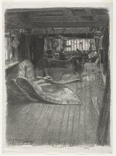 The Sailmakers Loft, 1911 by Thomas Robert Way