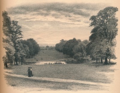 The Vista, Kensington Palace, 1902 by Thomas Robert Way