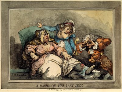 A Bawd on Her Last Legs, 1792 by Thomas Rowlandson