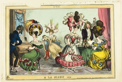 A La Mode by Thomas Rowlandson