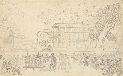 Album Drawing by Thomas Rowlandson