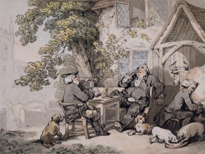 Alehouse Politicians, c.1785-90 by Thomas Rowlandson