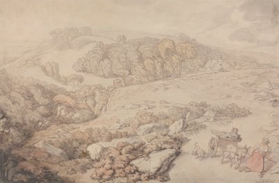 Bodmin Moor by Thomas Rowlandson
