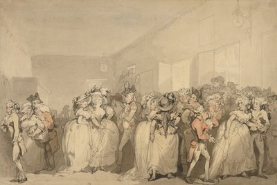 Box-Lobby Loungers by Thomas Rowlandson