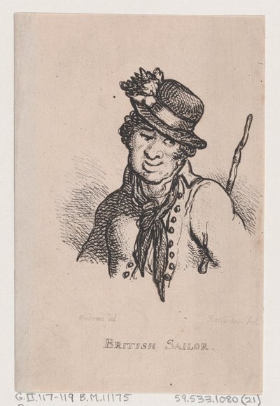 British Sailor, April 1808 by Thomas Rowlandson