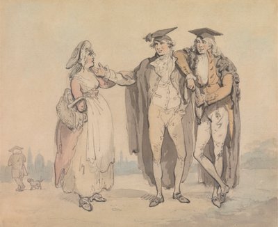 Bucks of the First Head by Thomas Rowlandson