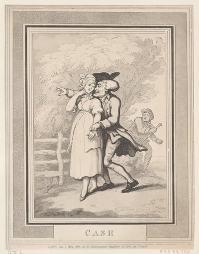 Cash, May 1, 1800 by Thomas Rowlandson