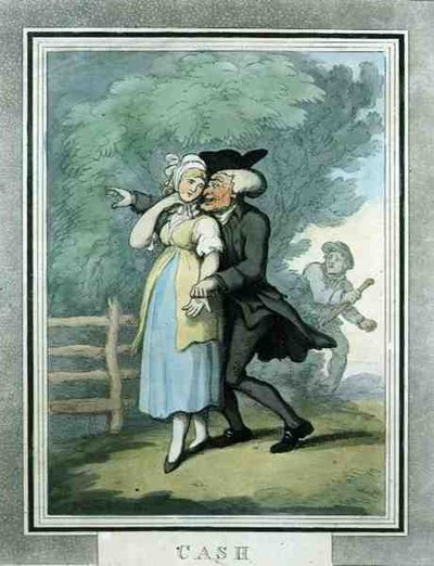 Cash by Thomas Rowlandson