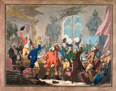 Dinner by Thomas Rowlandson