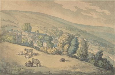 Downlands, Sussex, 1780-1827 by Thomas Rowlandson