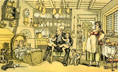Dr Syntax Turned Nurse by Thomas Rowlandson