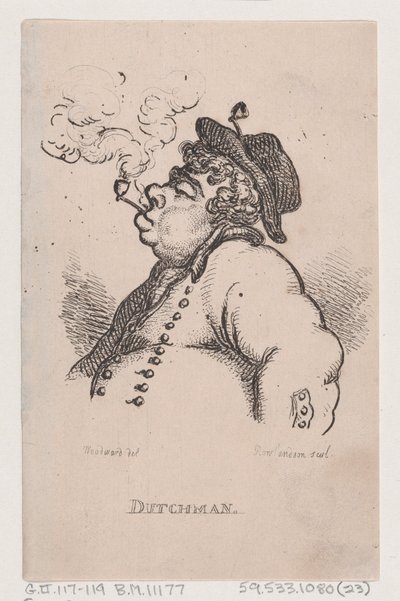 Dutchman, April 1808 by Thomas Rowlandson