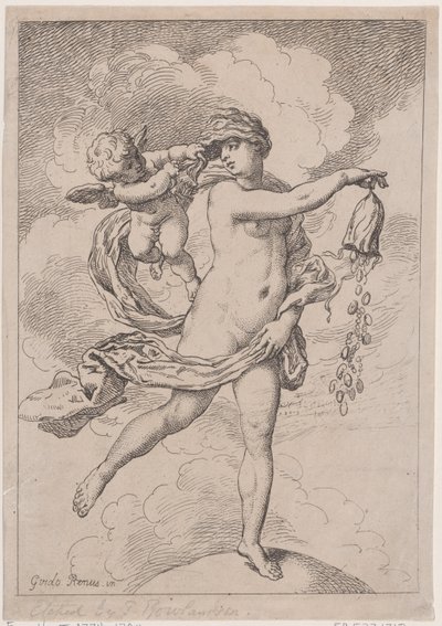 Fortuna with a Purse, 1795-99 by Thomas Rowlandson