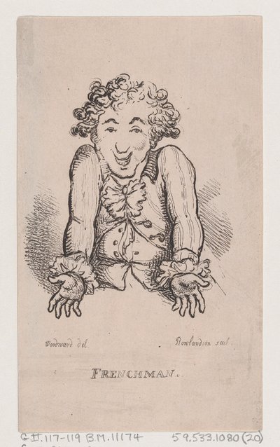 Frenchman, April 1808 by Thomas Rowlandson