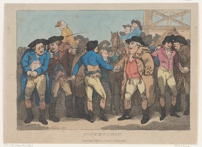 Jockeyship, July 1, 1802 by Thomas Rowlandson