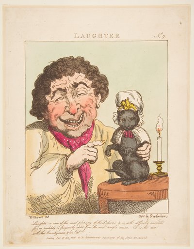 Laughter by Thomas Rowlandson