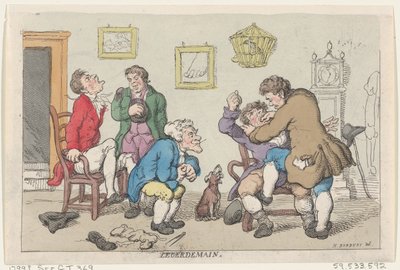 Legerdemain by Thomas Rowlandson