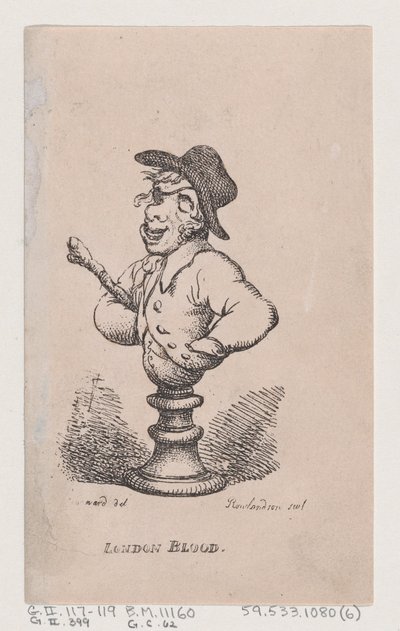 London Blood by Thomas Rowlandson