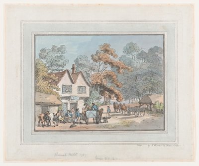 Rural Halt, 1787 by Thomas Rowlandson
