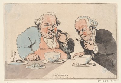 Slaverers, 1799-1800 by Thomas Rowlandson