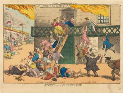 Sports of a Country Fair by Thomas Rowlandson