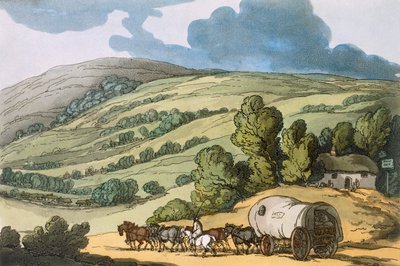 Taunton Vale, Somersetshire by Thomas Rowlandson