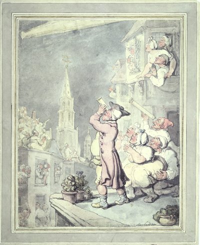 The Comet, 1811 by Thomas Rowlandson