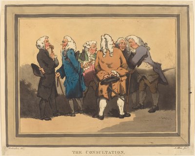 The Consultation by Thomas Rowlandson