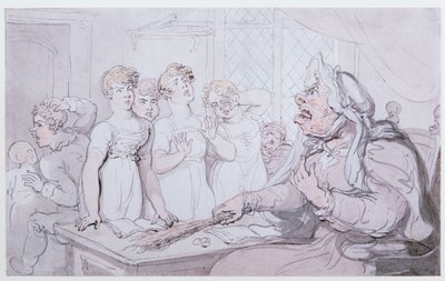 The Cruel Mistress by Thomas Rowlandson