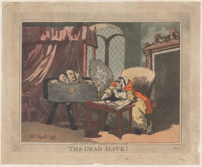 The Dead Alive!, July 1795 by Thomas Rowlandson