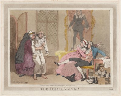 The Dead Alive!, July 1795 by Thomas Rowlandson