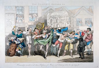 The Prospect Before Us by Thomas Rowlandson