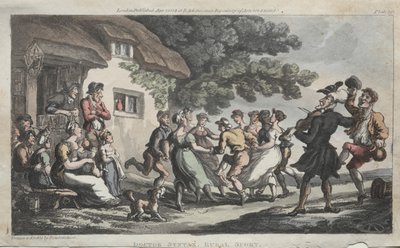 The Rev. Dr. Syntax Rural Sport by Thomas Rowlandson