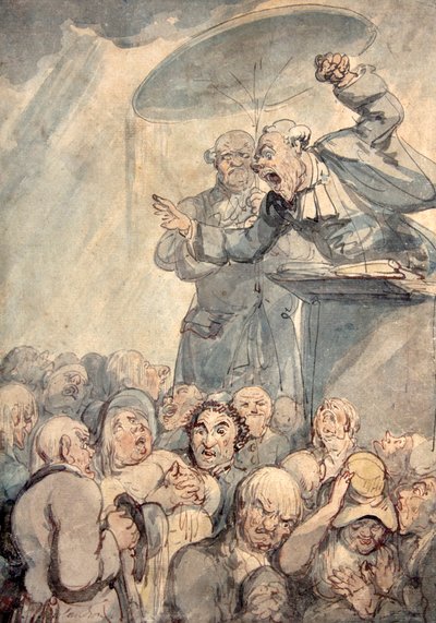 The Spellbinder by Thomas Rowlandson