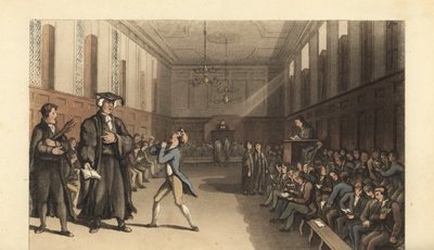 Young Student Graduating from a Boy’s School by Thomas Rowlandson