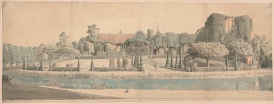 View of a Garden by Thomas Sandby